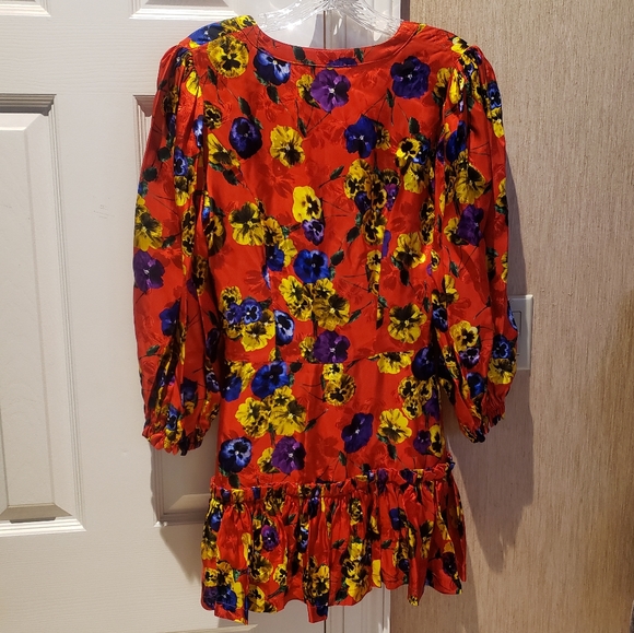 The Attico Ruffled Floral Pansy Dress, gorgeous! - Picture 5 of 14